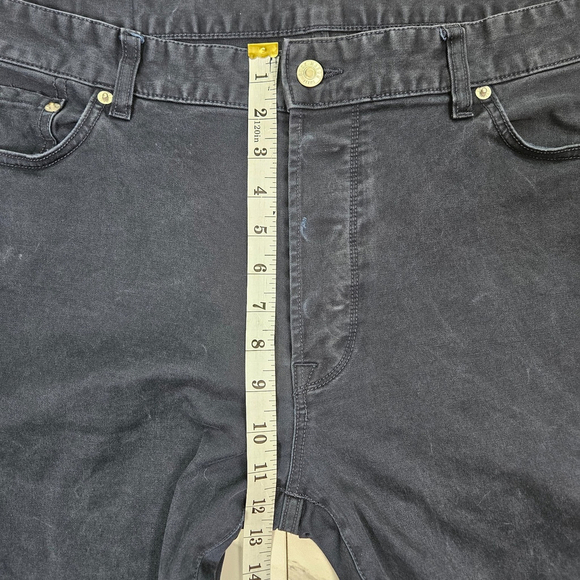 Buck Mason Mens Maverick Slim Harbor Twill Jeans Button Fly 38x34 Distressed - Picture 6 of 16